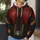 Warrior Armor and Beaded Medallion for Cosplay Events, Conventions and Fantasy Fandom All-over Print Hoodie (Lightweight) - 5