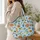 Italian Travel Icons for Mediterranean Holidays and Italy Lovers Summer Vacation Keepsakes Quilted Tote Bag - 3
