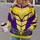 Purple And Gold Honeycomb Hero Suit For Cosplay Events And Fans All-over Print Hoodie (Lightweight) - 2