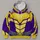Purple And Gold Honeycomb Hero Suit For Cosplay Events And Fans All-over Print Hoodie (Lightweight) - 4