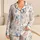 Colorful Alphabet Badge Motif for Cozy Home Nights and Weekend Lounging for Women Satin Pajamas Set - 1