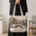 Snowy Christmas Village Cottages and Snowman for Cozy Holiday Season Gift Giving Quilted Tote Bag - 4