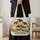 Five Fuzzy Sheep in a Wildflower Meadow for Cozy Farmhouse Country Living Gifts Quilted Tote Bag - 4
