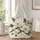 White Magnolia Blossoms for Garden Lovers, Elegant Spring Gift for Her Quilted Tote Bag - 1