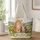 Two Tabby Kittens in a Wildflower Meadow for Cat Lovers and Garden Days Quilted Tote Bag - 1