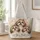 Shih Tzu Portrait with Colorful Bows for Cozy Everyday Style and Proud Dog Lovers Quilted Tote Bag - 1