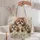Shih Tzu Portrait with Colorful Bows for Cozy Everyday Style and Proud Dog Lovers Quilted Tote Bag - 5