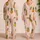 Vintage Pineapple Tropical Nightwear For Summer Getaways And Cozy Gift Giving For Her Satin Pajamas Set - 2