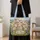 Sheep Family and Wildflower Meadow for Farm Days and Spring Gifts Quilted Tote Bag - 4