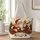 Santa, Fox and Reindeer Christmas Holiday Gift for Women and Festive Winter Shopping Quilted Tote Bag - 1
