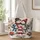 Snowman Family Christmas Village Scene for Festive Winter Gift Giving Quilted Tote Bag - 1