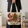 Santa Snowman Christmas Tree Holiday Cheer For Festive Seasonal Gifting Quilted Tote Bag - 4