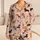 Cute Dog Portraits Blush Pink Bedtime Comfort for Women, Pet Lover Gift, All Seasons Satin Pajamas Set - 1