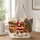 Santa, Christmas Tree and Fireplace Holiday Scene for Cozy Winter Celebrations Together Quilted Tote Bag - 1