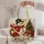 Cheerful Snowman, Christmas Tree And Poinsettias For Festive Winter Holiday Giving Quilted Tote Bag - 5