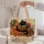 Black Cat Reading in a Cozy Halloween Library for Book Lovers and Cat Fans Quilted Tote Bag - 5