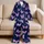 Lavender Butterfly And Blush Sparkle Motifs For Dreamy Bedtime Lounging Women At Home Satin Pajamas Set - 5