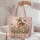 Woodland Fawn and Butterfly Meadow for Cottagecore Home Decor and Nature Lovers Gift Quilted Tote Bag - 5