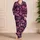 Pink Kiss Lips Romantic Lounge Apparel For Valentine's Day, Couples, Women And Gifting Satin Pajamas Set - 4