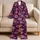 Pink Kiss Lips Romantic Lounge Apparel For Valentine's Day, Couples, Women And Gifting Satin Pajamas Set - 5