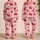 Cute Red Cherry Fruit Loungewear for Cozy Evenings and Sweet Gift Giving, Women's Satin Pajamas Set - 2