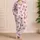 Blush Gingham Burgundy Bow Romantic Cottage Style Cozy Lounging for Women and Teens Satin Pajamas Set - 4