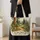Woodland Forest Trail Scene for Cottagecore Home and Nature Lovers Quilted Tote Bag - 4