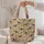 Charcoal Sheep Faces for Cozy Farmhouse Laundry Days and Cottagecore Country Living Quilted Tote Bag - 5