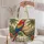 Colorful Scarlet Macaw in Tropical Jungle at Sunset for Bird Lovers and Nature Gifts Quilted Tote Bag - 5