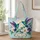 Floral Hummingbird Gift for Nature Lovers, Garden Outings and Everyday Carry Quilted Tote Bag - 1