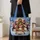 Penguin Snowmen and Christmas Tree for Festive Winter Holiday Cheer for Penguin Lovers Quilted Tote Bag - 4