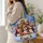 Penguin Snowmen and Christmas Tree for Festive Winter Holiday Cheer for Penguin Lovers Quilted Tote Bag - 3
