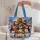Penguin Snowmen and Christmas Tree for Festive Winter Holiday Cheer for Penguin Lovers Quilted Tote Bag - 5