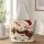 Christmas Lamb in Santa Hat for Festive Holiday Cheer and Sheep Lovers Everywhere Quilted Tote Bag - 1