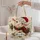 Christmas Lamb in Santa Hat for Festive Holiday Cheer and Sheep Lovers Everywhere Quilted Tote Bag - 5