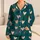 Burgundy Ivory Heart Motif Teal Loungewear For Cozy Evenings And Weekend Relaxation Satin Pajamas Set - 1
