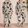 Black Labrador Dogs With Roses And Wicker Baskets For Cozy Home Lounging Pet Gifts Satin Pajamas Set - 2