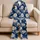 White Daisy Lace Floral Motif for Spring Summer Beach Vacation Travel Style for Women Satin Pajamas Set - 5