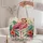 Pink Flamingo and Tropical Hibiscus for Summer Beach Days and Flamingo Lover Gifts Quilted Tote Bag - 5