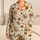 Halloween Ghost Pumpkin Book Reading Gift For Women Cozy Bedtime Comfort Soft Outfit Satin Pajamas Set - 1