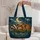 Moonlit Woodland Deer, Hedgehog And Badger For Cozy Nature Lovers And Forest Dreamers Quilted Tote Bag - 5