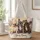 French Bulldog Trio Portrait for Dog Mom Gifts and Everyday Companion Style Wear Quilted Tote Bag - 1
