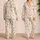 Christmas Cookie Baking Motifs for Cozy Holiday Lounging, Women's Festive Gift Idea Satin Pajamas Set - 2