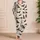 Cute Chocolate Dachshund Dogs for Cozy Lounging, Summer Travel, and Dog Lover Gifts Satin Pajamas Set - 4