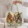 Three Donkeys Among Wildflowers for Farm Days, Country Walks, and Her Birthday Quilted Tote Bag - 5