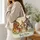 Three Donkeys Among Wildflowers for Farm Days, Country Walks, and Her Birthday Quilted Tote Bag - 3
