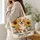 Corgi with Golden Sunflowers for Garden Days, Dog Mom Gifts and Happy Nature Lovers Quilted Tote Bag - 3