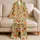 Autumn Pumpkins Maple Leaves Acorns for Cozy Fall Lounging and Holiday Gifting Women Satin Pajamas Set - 5