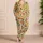 Autumn Pumpkins Maple Leaves Acorns for Cozy Fall Lounging and Holiday Gifting Women Satin Pajamas Set - 4