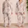 Pink Rose Stripe Floral Motif for Romantic Bedtime Lounging and Elegant Gift Giving Satin Pajamas Set - 2